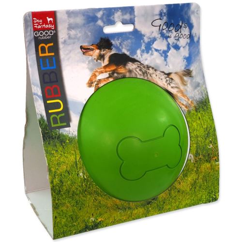 Играчка DOG FANTASY гумена топка за хвърляне зелена 12,5 см 1 бр.