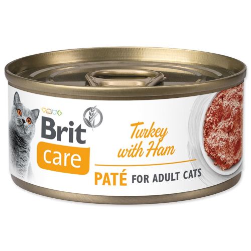 BRIT Care Cat Пастет от пуйка с шунка 70 g