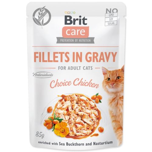 BRIT Care Cat Филета в сос Choice Chicken 85 g