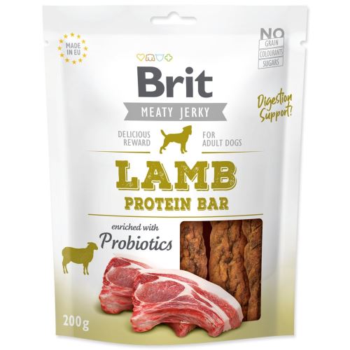 Снак BRIT Jerky Lamb Protein Bar 200 g