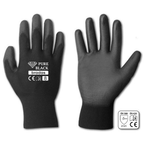 Ръкавици PURE BLACK PU 11