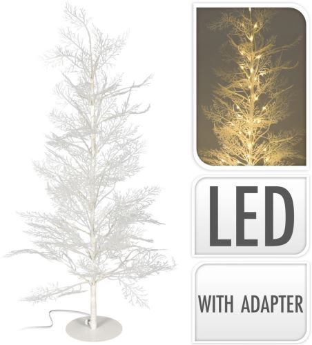 Светлина за коледна елха 60 см 48LED бяла