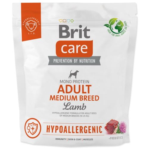 BRIT Care Dog Hypoallergenic Adult Medium Breed 1 кг