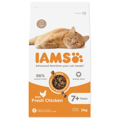 IAMS Cat Senior Chicken 2kg