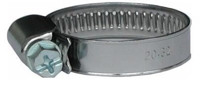 Скоба за маркуч W2, 180-200 мм, неръждаема стомана A2, ширина на лентата 9 мм
