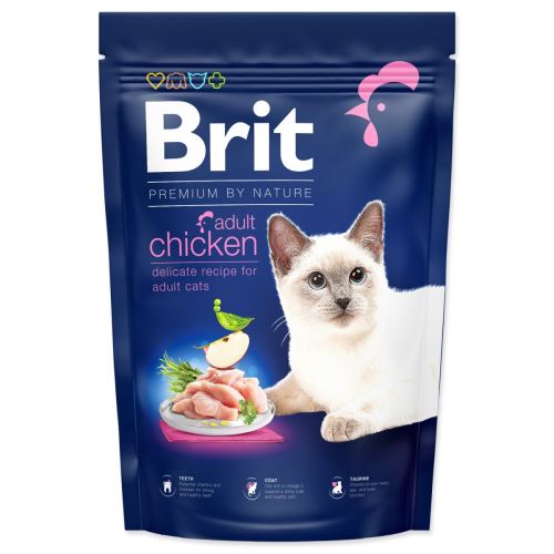 BRIT Premium by Nature Cat Adult Chicken 1,5 кг