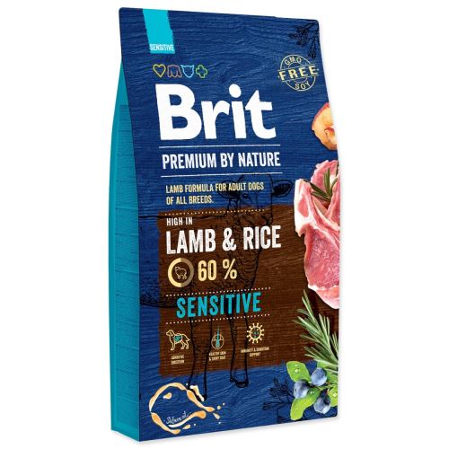BRIT Premium by Nature Sensitive агнешко 8 кг