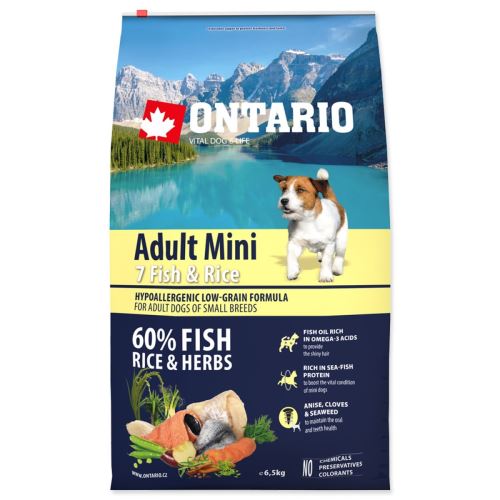 Dog Adult Mini Fish & Rice 6,5 кг