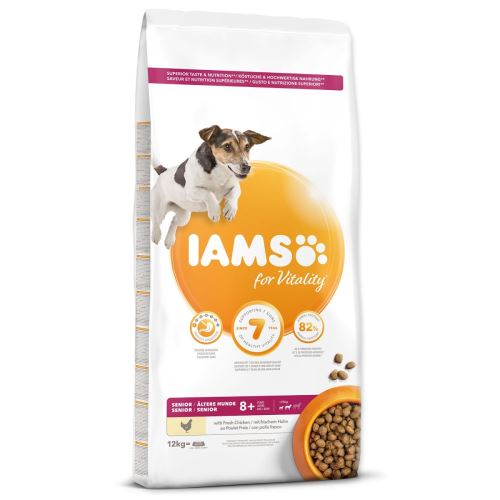 IAMS Dog Senior Small & Medium Chicken 12 кг