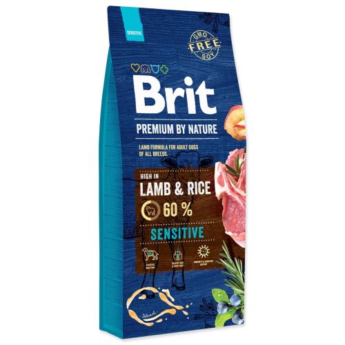 BRIT Premium by Nature Sensitive агнешко 15 кг