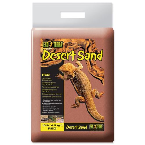 EXO TERRA пустинен червен пясък 4,5 кг