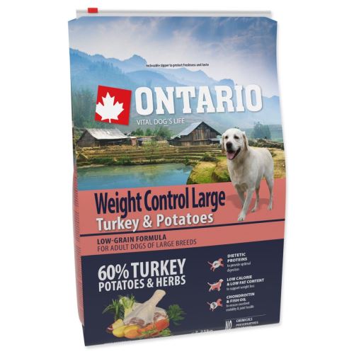 Ontario Large Weight Control пуйка с картофи 2,25 кг