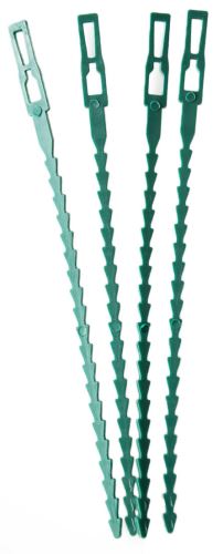 Пластмасова лента за връзване на растения, 17 см (30 бр.)