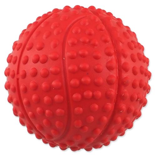 Топка DOG FANTASY баскетболна топка с шипове свиркаща микс от цветове 5,5 см 1 бр.