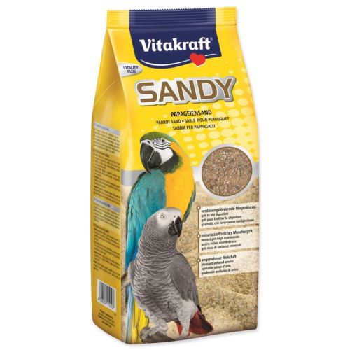Пясък VITAKRAFT Sandy за големи папагали 2,5 кг