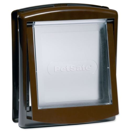 Врата PETSAFE кафява с прозрачен капак 730 1 бр.
