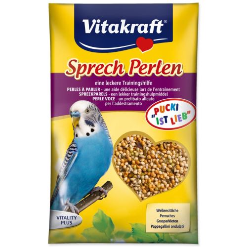 Vitakraft допълнителна храна за малки папагали, за говорене 20g