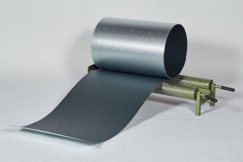 PREFA алуминиева ламарина Prefalz 0,70 x 1000mm Antracit P.10 мазилка ( RAL7016)