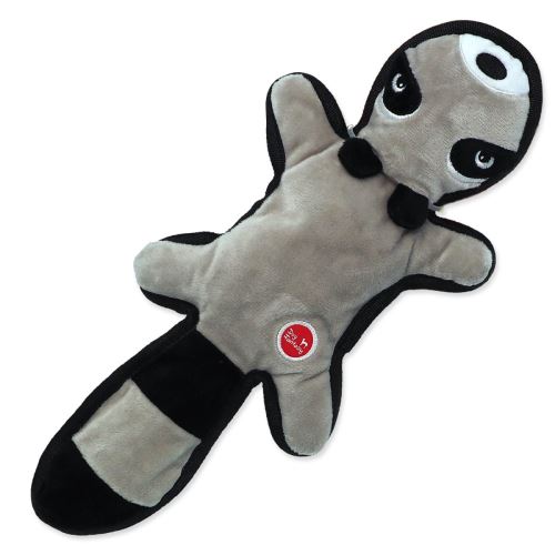 Играчка DOG FANTASY Рециклирана играчка Енот с шумяща опашка 39 см