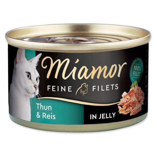Консерви MIAMOR Feine Filets риба тон + ориз в желе 100 g