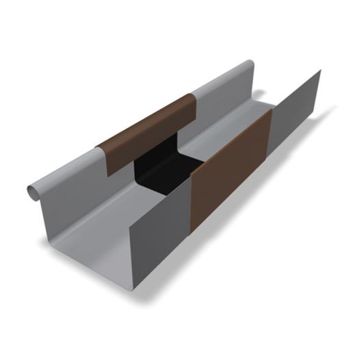 PREFA - каучуков капак квадратен, ширина 150 mm, тъмнокафяв P10 RAL 7013