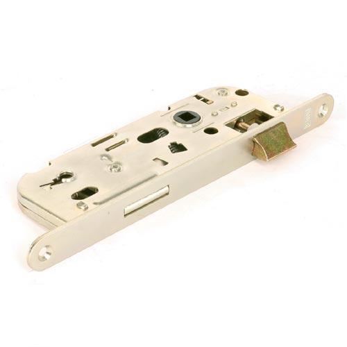 Ключалка за брава 01-15 - 90/60 P-L, бял цинк, за обикновен ключ