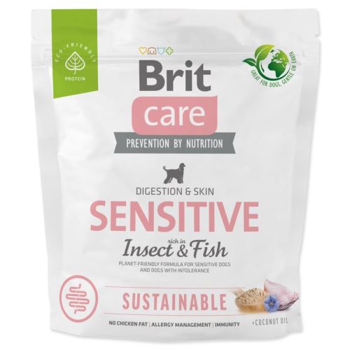 BRIT Care Dog Sustainable Sensitive 1 кг