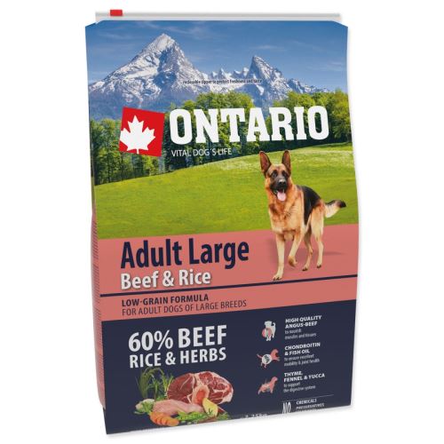 Dog Adult Large Говеждо с ориз 2,25 кг