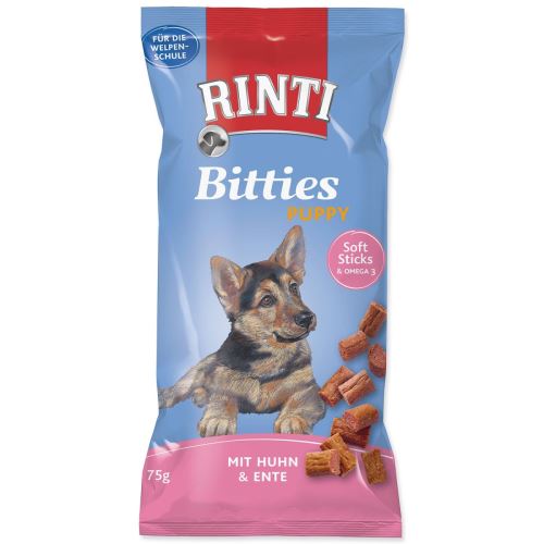 RINTI Extra Bitties Puppy пилешко + патица 75 гр.