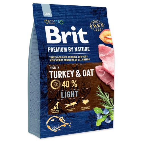 BRIT Premium от Nature Light 3 кг