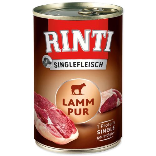 Консервирано агнешко месо RINTI Sensible PUR 400 g