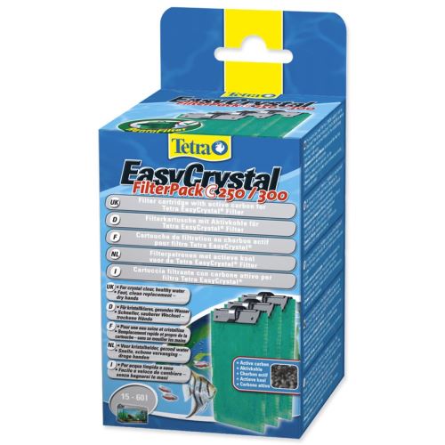 EasyCrystal 250 / 300 / Silhouette 3 бр. касети с активен въглен