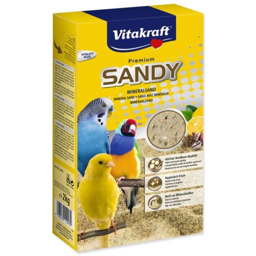 Пясък VITAKRAFT Sandy за малки папагали 2 кг