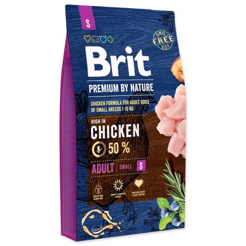 BRIT Premium by Nature Adult S 8 кг