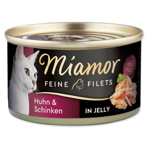 Консерви MIAMOR Feine Filets пилешко + шунка в желе 100 g