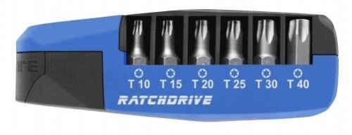 WITTE тресчотка с накрайници RatchDrive TORX / опаковка 1 бр.