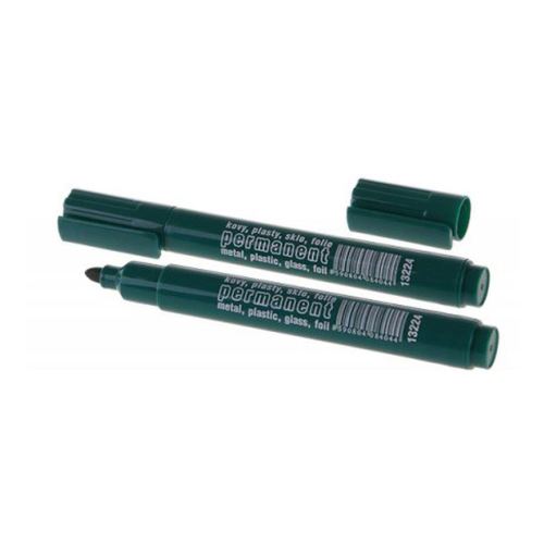 Перманентен маркер дебел зелен 2-3 мм 13224