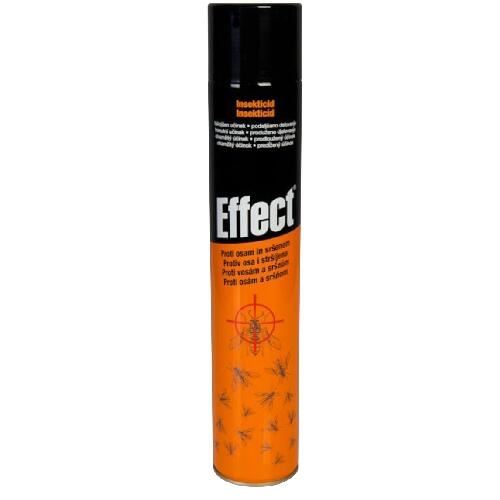 Инсектицид EFFECT - спрей срещу оси и стършели 750ml аерозол