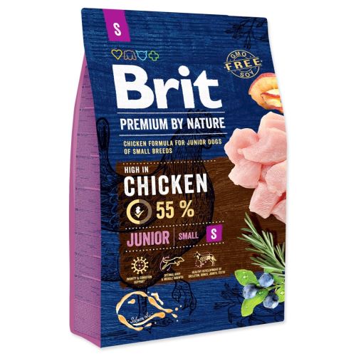 BRIT Premium by Nature Junior S 3 кг