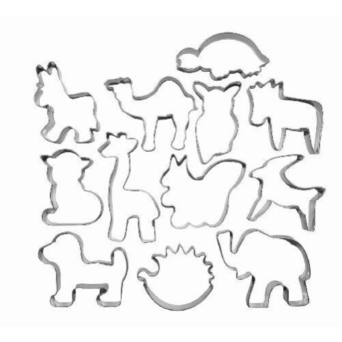 Комплект резачки за бонбони ANIMALS 12 броя