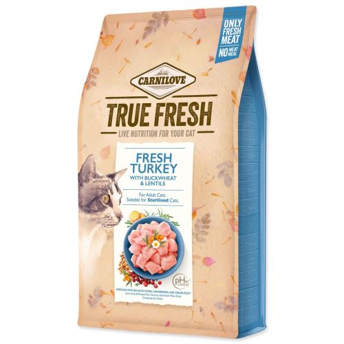 Carnilove Cat True Fresh Turkey 4,8 кг