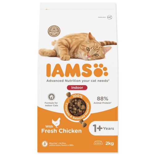 IAMS Cat Adult/Senior Indoor Chicken 2kg