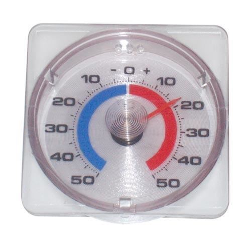 Самозалепващ се термометър за прозорец 7cm пластмаса