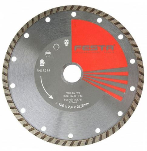 Диамантен диск FESTA TURBO 110/22,2 / опаковка 1 бр.