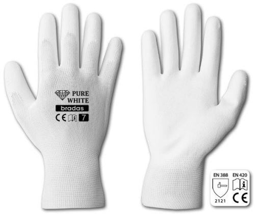 Ръкавици PURE WHITE PU 10