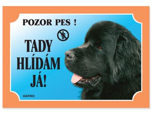 Нюфаундленд черно куче маса 1 бр.