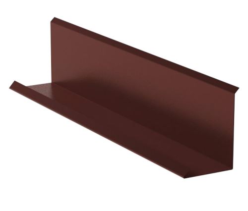 Стенна облицовка RŠ 200, бохемски алуминий, тъмнокафяв цвят RAL 8019