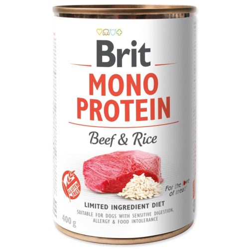 BRIT Монопротеин от говеждо месо и кафяв ориз 400 г