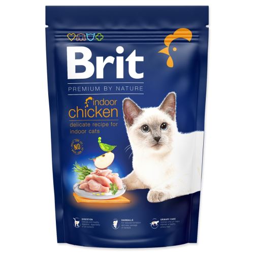 BRIT Premium by Nature Cat Indoor Chicken 1,5 кг