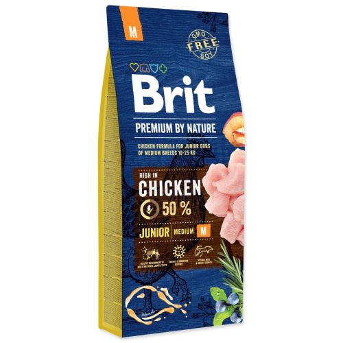 BRIT Premium by Nature Junior M 15 кг